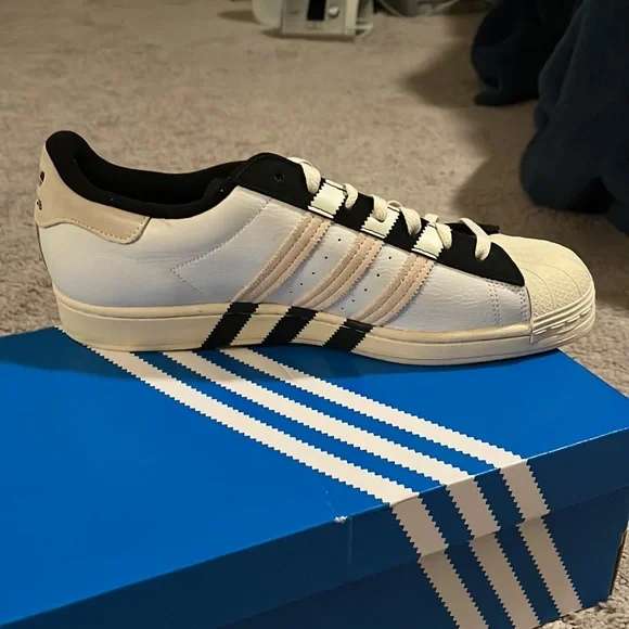 Adidas Superstar AOQM Shoes Sneakers new GX6025 shell toes Men’s Size 12